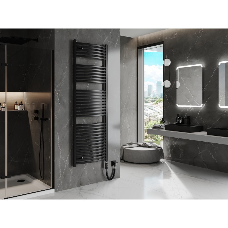 Mexen Helios electric radiator 1800 x 600 mm, 900 W, black - W103-1800-600-2900-70