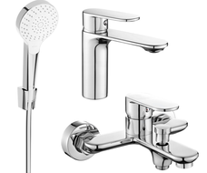 Mexen Milo R05 bath set, chrome - 71303R05-00