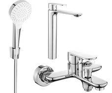 Mexen Milo R05 bathtub set, Chrome - 71313R05-00