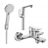 Mexen Milo R40 bathtub set, Chrome - 713153R40-00