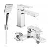 Mexen Uno R62 Bath Set, Chrome - 71403R62-00