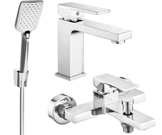 Mexen Uno R62 Bath Set, Chrome - 71403R62-00