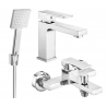 Mexen Uno R45 bathtub set, Chrome - 71403R45-00