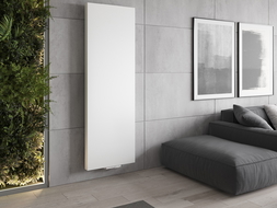 Mexen Flat VS20S panel radiator 1800 x 300 mm, central bottom connection, 654 W, white - W6VS20S-180-030-00
