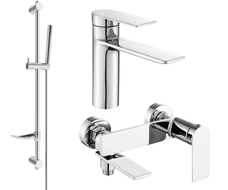 Mexen Zero DF70 bathtub set, Chrome - 71103DF70-00