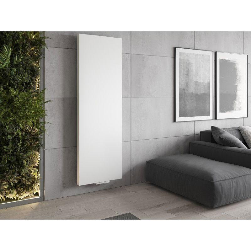 Mexen Flat VS20S Plate Radiator 1800 x 500 mm, Lower Central Connection, 1090 W, White - W6VS20S-180-050-00
