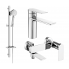 Mexen Zero DQ40 bathtub set, Chrome - 71103DQ40-00