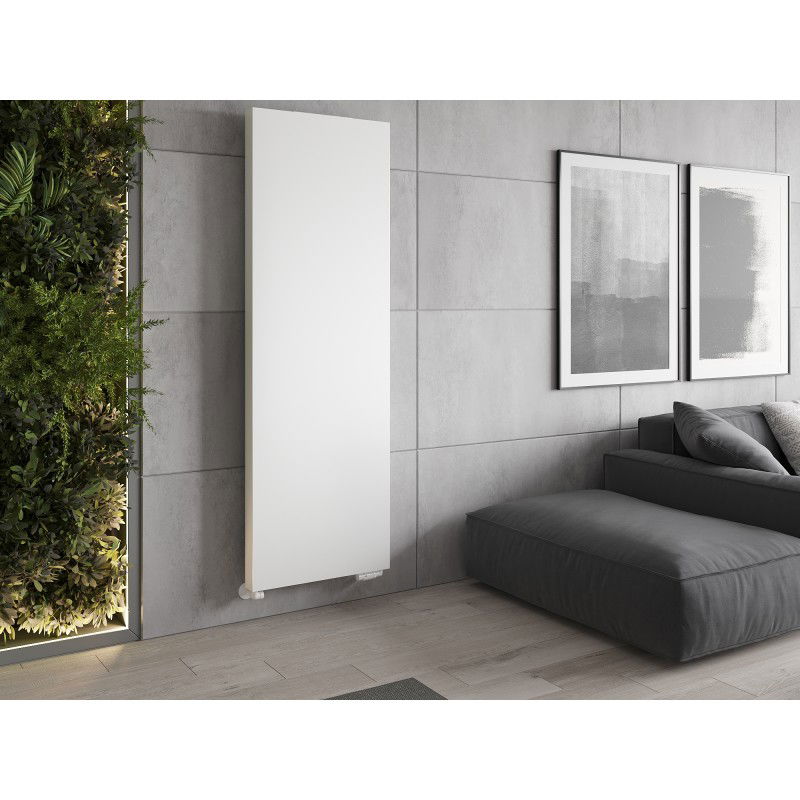 Mexen Flat VS20S flat radiator 1800 x 400 mm, bottom central connection, 872 W, white - W6VS20S-180-040-00