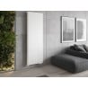 Mexen Line VR20SL panel radiator 1400 x 600 mm, middle bottom connection, 1068 W, white - W6VR20SL-140-060-00