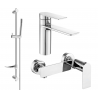 Mexen Zero DF70 shower set, Chrome - 71104DF70-00