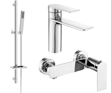 Mexen Zero DQ02 shower set, Chrome - 71104DQ02-00