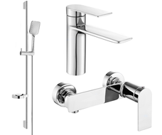 Mexen Zero DS62 shower set, Chrome - 71104DS62-00