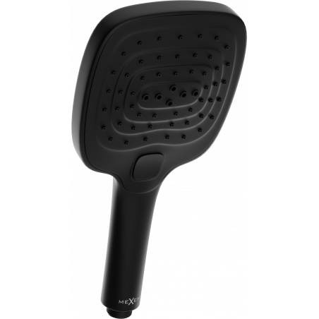 Mexen R-17 3-function shower handle, Black - 79517-70