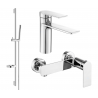 Mexen Zero DS70 shower set, Chrome - 71104DS70-00