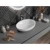Mexen Cornelia countertop washbasin 50 x 36 cm, White - 21885000