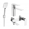 Mexen Zero R62 bathtub set, Chrome - 71103R62-00