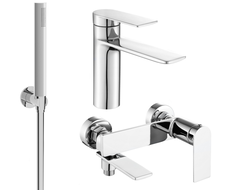 Mexen Zero R70 bath set, chrome - 71103R70-00