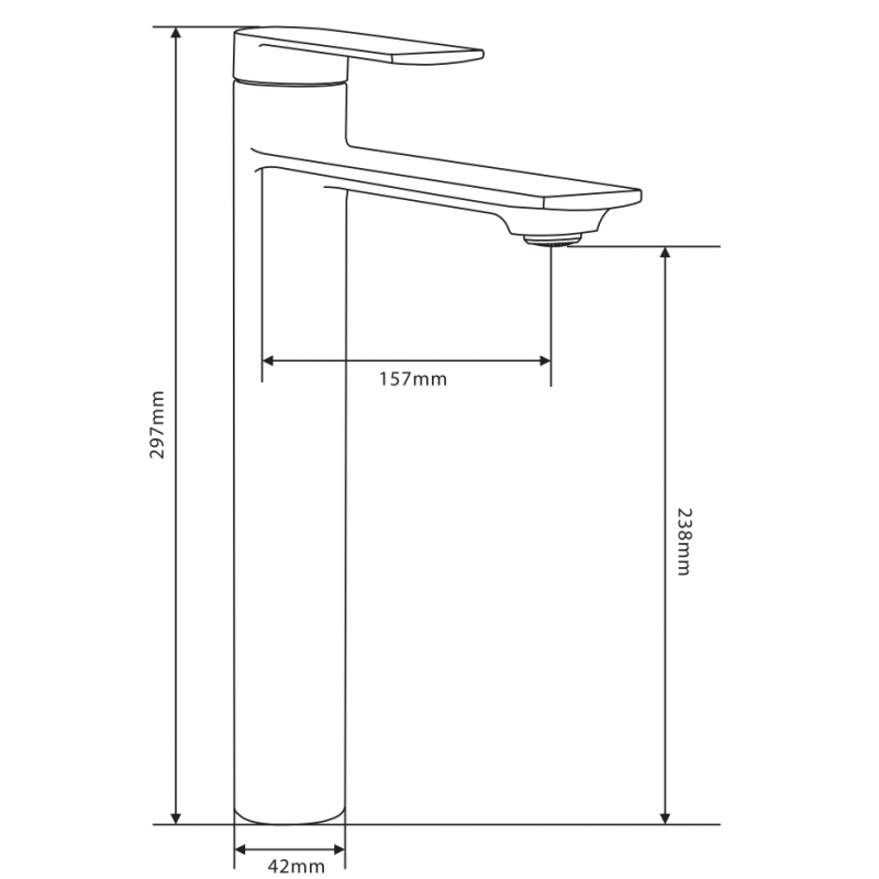 Mexen Zero DF62 shower set, black - 71114DF62-70