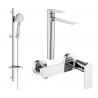 Mexen Zero DQ40 shower set, Chrome - 71114DQ40-00