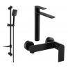 Mexen Zero DF62 shower set, Black - 71114DF62-70