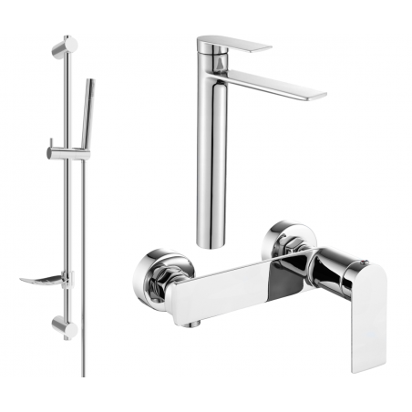 Mexen Zero DF70 shower set, Chrome - 71114DF70-00