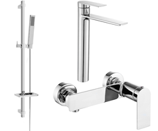 Mexen Zero DQ02 shower set, Chrome - 71114DQ02-00