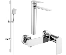 Mexen Zero DS62 shower set, Chrome - 71114DS62-00