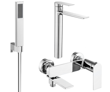Mexen Zero R02 bathtub set, Chrome - 71113R02-00
