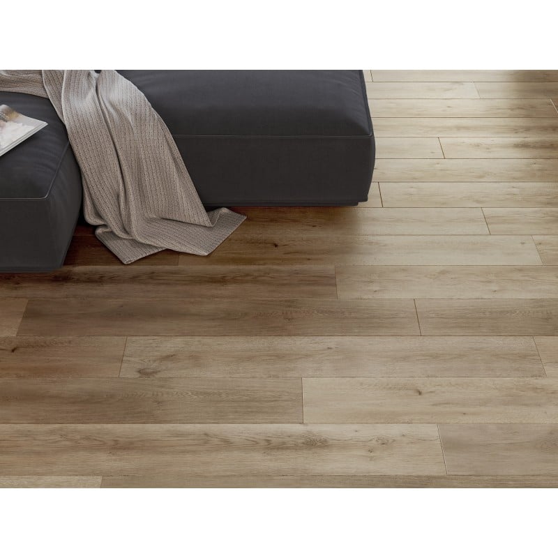 Mexen Spirit Lake vinyl panels 1240 x 182 mm SPC 6.5 mm, IXPE underlay 1.5 mm, 4 V-Groove, Oak - F1001-1240-182-505-4V1-01