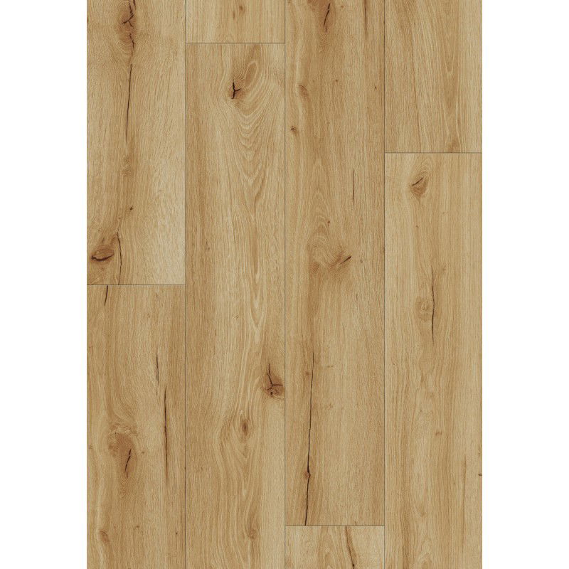 Mexen Beaver Creek Vinyl Panels 1240 x 182 mm SPC 6.5 mm, IXPE Underlay 1.5 mm, 4 V-Groove, Oak - F1002-1240-182-505-4V1-01