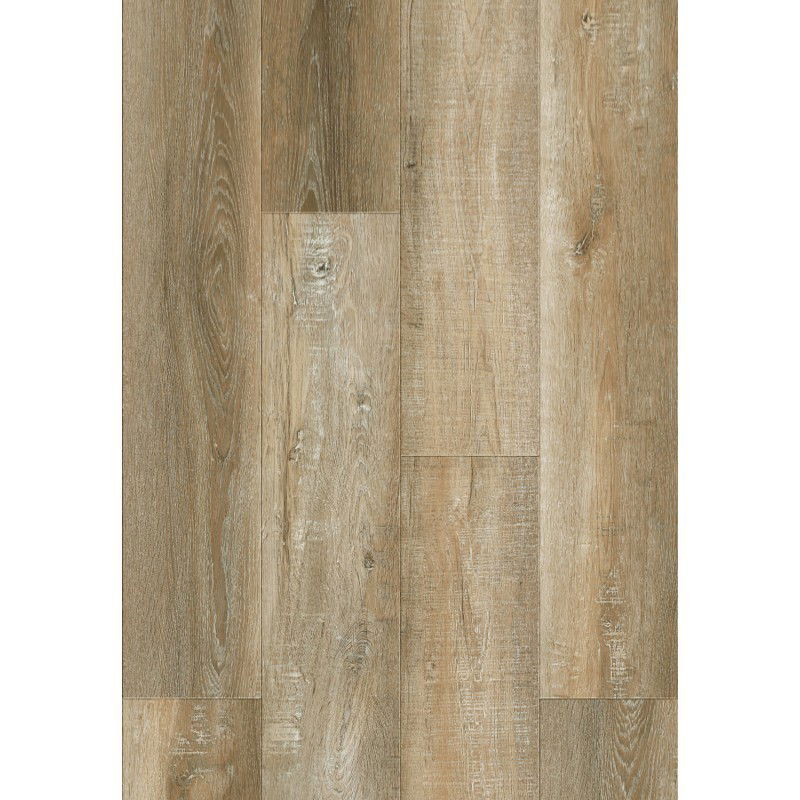 Mexen Cortland vinyl panels 1240 x 182 mm SPC 6.5 mm, IXPE underlayment 1.5 mm, 4 V-Groove, Oak - F1008-1240-182-505-4V1-01