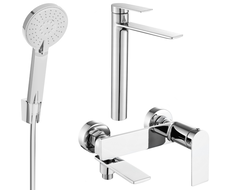 Mexen Zero R40 bathtub set, Chrome - 71113R40-00