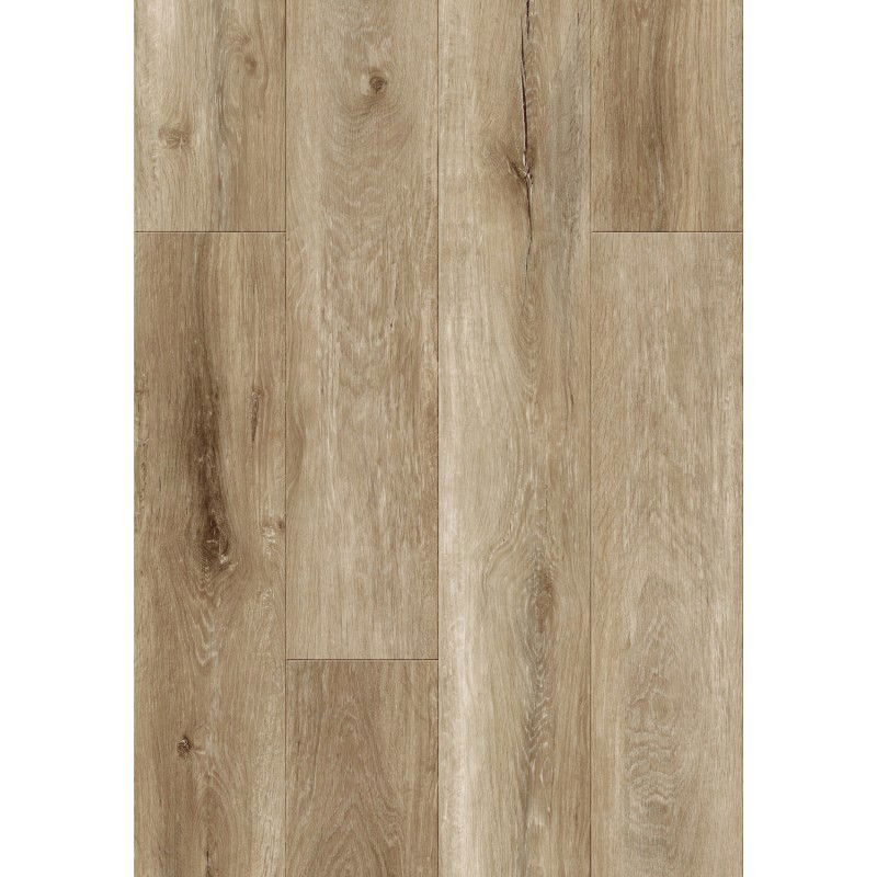 Mexen Long Creek vinyl panels 1240 x 182 mm SPC 6.5 mm, IXPE backing 1.5 mm, 4-sided V-Groove, Oak - F1050-1240-182-505-4V1-01