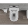 Mexen Rico Rimless WC Bowl with Slim Soft-Close Seat, Duroplast, Glossy White - 30720400