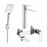 Mexen Zero R62 bath set, chrome - 71113R62-00