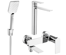 Mexen Zero R62 bathtub set, Chrome - 71113R62-00