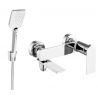Mexen Zero R62 bathtub mixer tap with shower head, Chrome - 7113R62-00