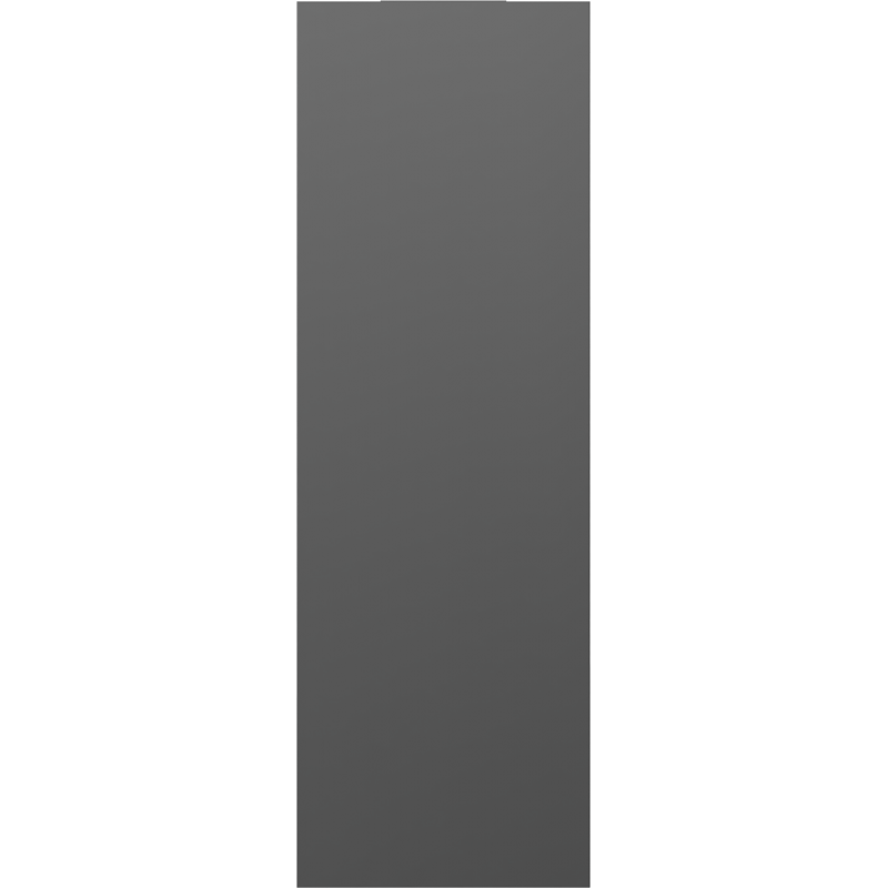 Mexen Flat VS20S panel radiator 2200 x 400 mm, bottom central connection, 1013 W, anthracite - W6VS20S-220-040-66