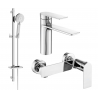 Mexen Zero DQ40 shower set, Chrome - 71104DQ40-00