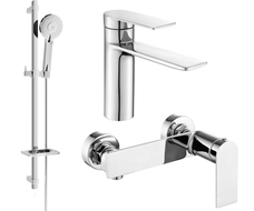 Mexen Zero DQ40 shower set, Chrome - 71104DQ40-00