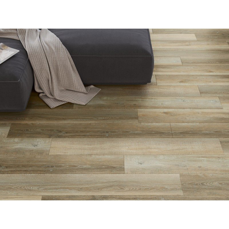 Mexen Cortland vinyl panels 1240 x 182 mm SPC 6.5 mm, IXPE underlay 1.5 mm, 4 V-Groove, Oak - F1008-1240-182-505-4V1-01