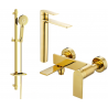 Mexen Zero DQ40 Bath Set, Gold - 7113DQ40-50