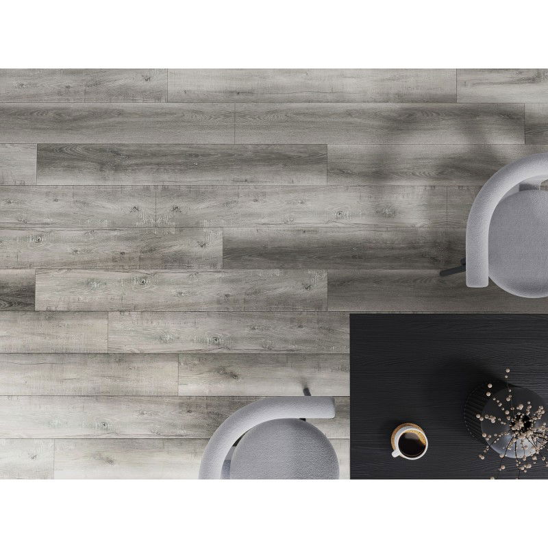 Mexen Santa Clara vinyl panels 1240 x 182 mm SPC 6.5 mm, IXPE underlay 1.5 mm, 4 V-Groove, Oak - F1010-1240-182-505-4V1-01