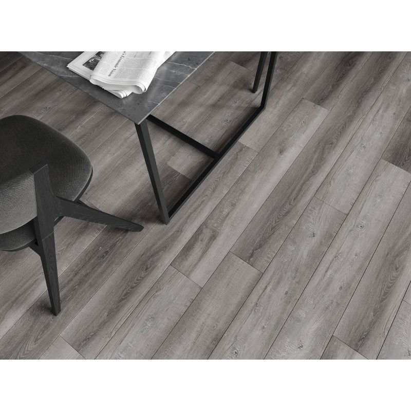 Mexen El Monte vinyl panels 1240 x 182 mm SPC 6.5 mm, IXPE underlay 1.5 mm, 4 V-Groove, Oak - F1011-1240-182-505-4V1-01