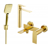 Mexen Zero R62 bathtub set, Gold - 71113R62-50
