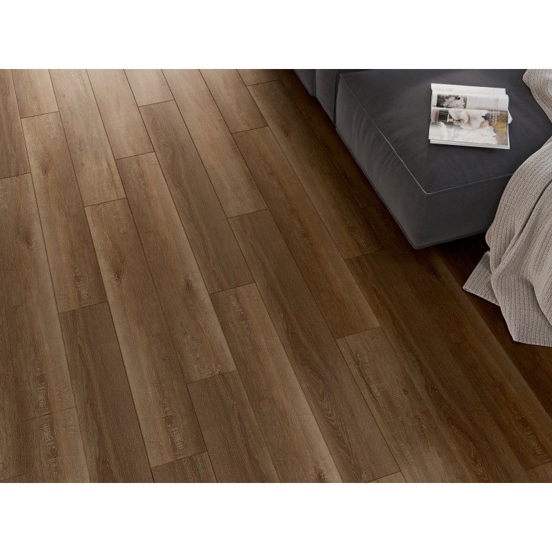 Mexen Queen Creek vinyl panels 1240 x 182 mm SPC 6.5 mm, IXPE underlay 1.5 mm, 4 V-Groove, Oak - F1013-1240-182-505-4V1-01