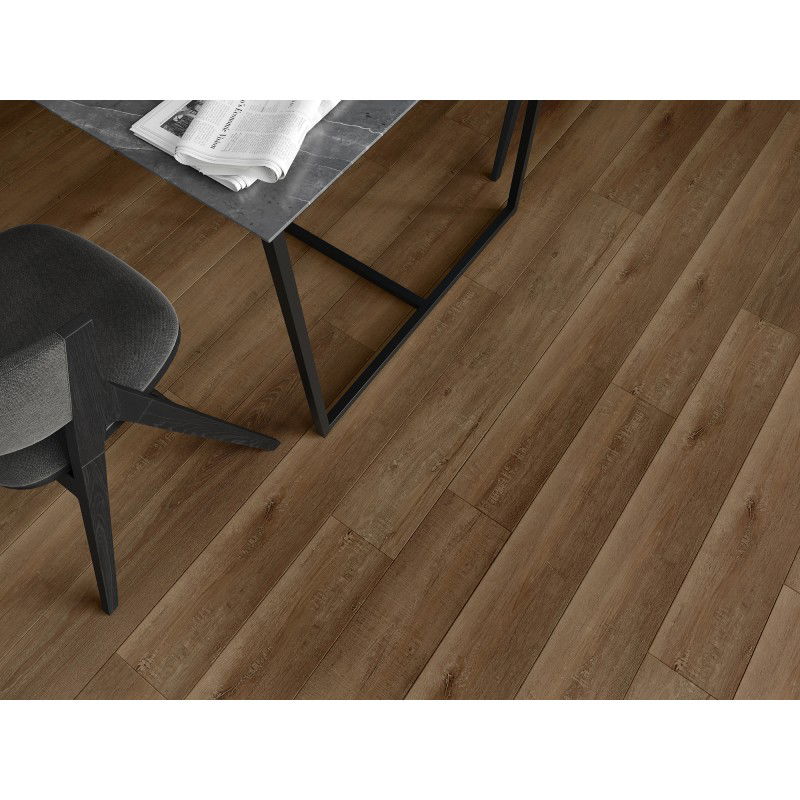 Mexen Queen Creek vinyl panels 1240 x 182 mm SPC 6.5 mm, IXPE underlay 1.5 mm, 4 V-Groove, Oak - F1013-1240-182-505-4V1-01