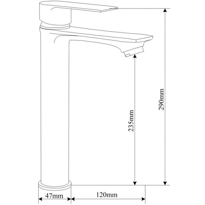 Mexen Royo DQ62 shower set, black - 72214DQ62-70