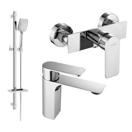 Mexen Alexa DQ62 shower set, Chrome - 71204DQ62-00