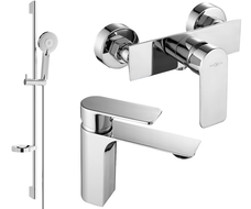 Mexen Alexa DS40 shower set, Chrome - 71204DS40-00
